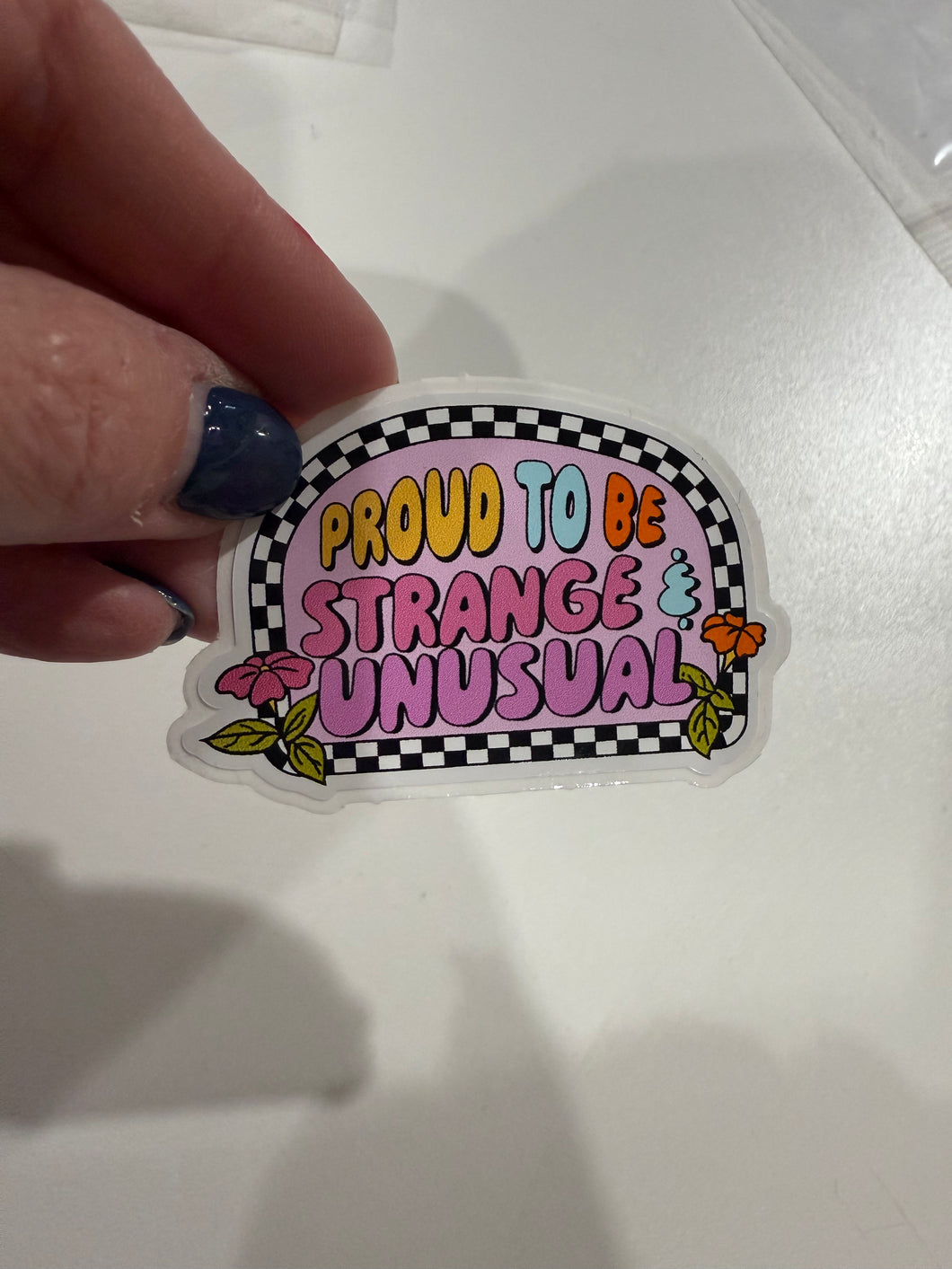 Proud to be Strange and Unusual