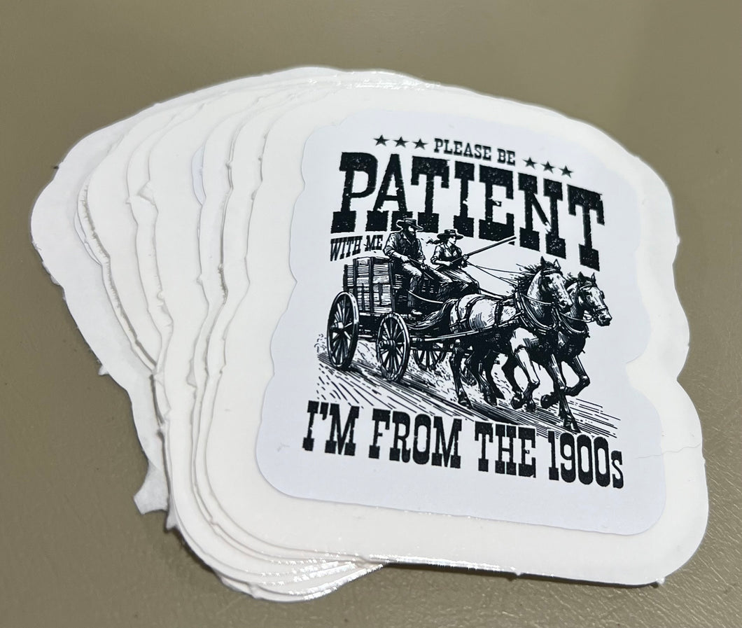 Please be patient