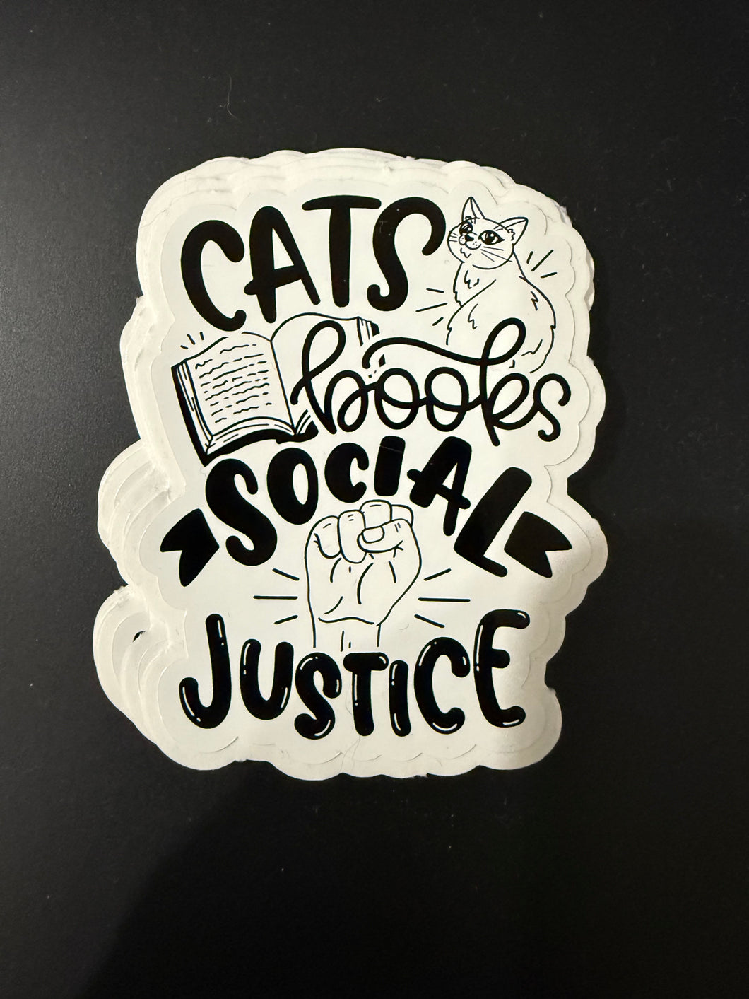 Cats books social justice