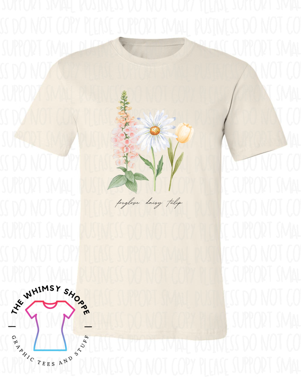 Foxglove....Daisy....Tulip....full color
