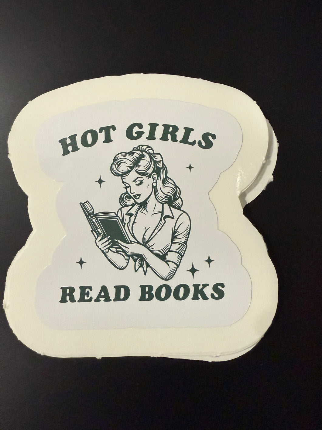 Hot girls read books