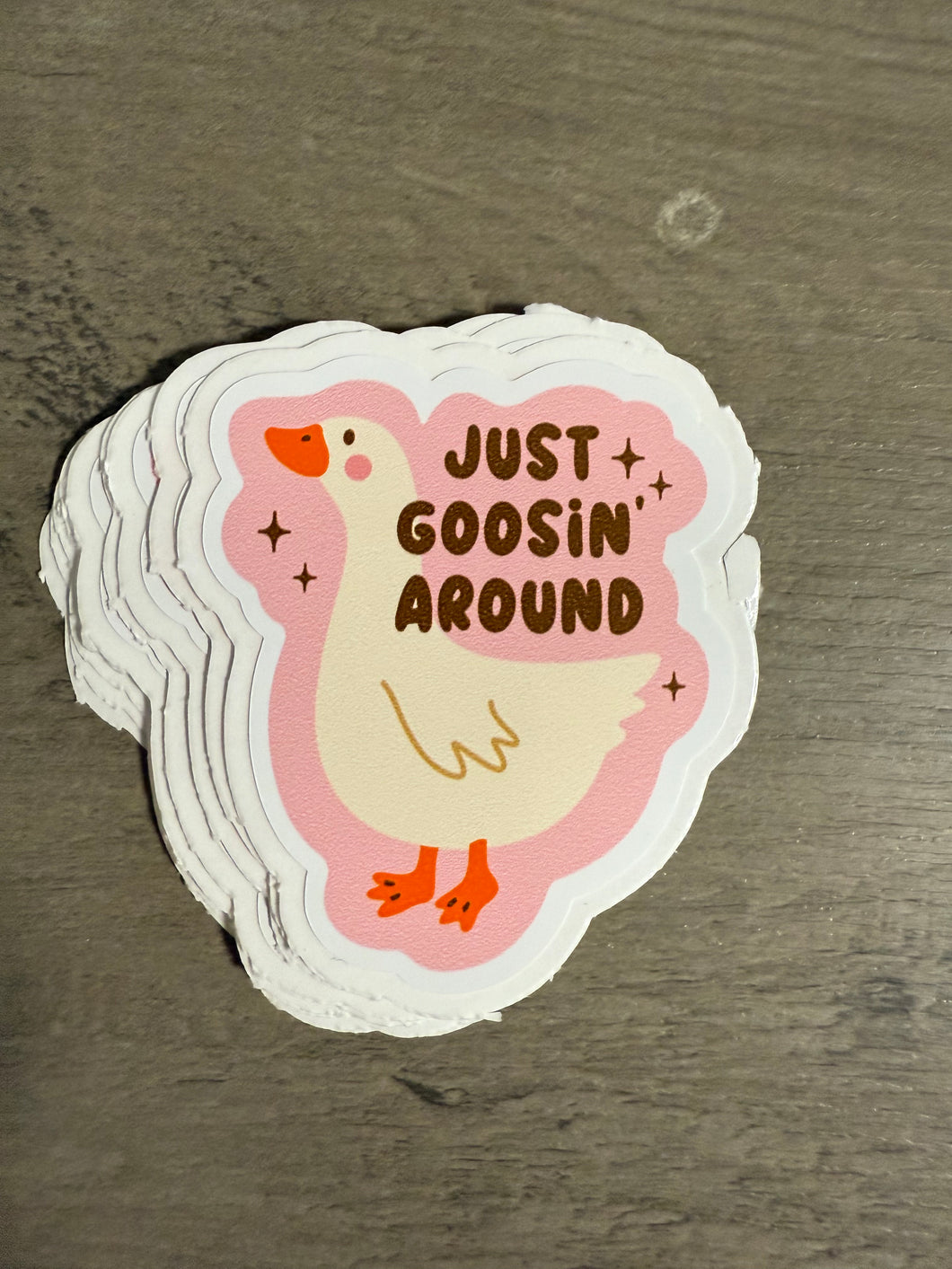 Just goosin around