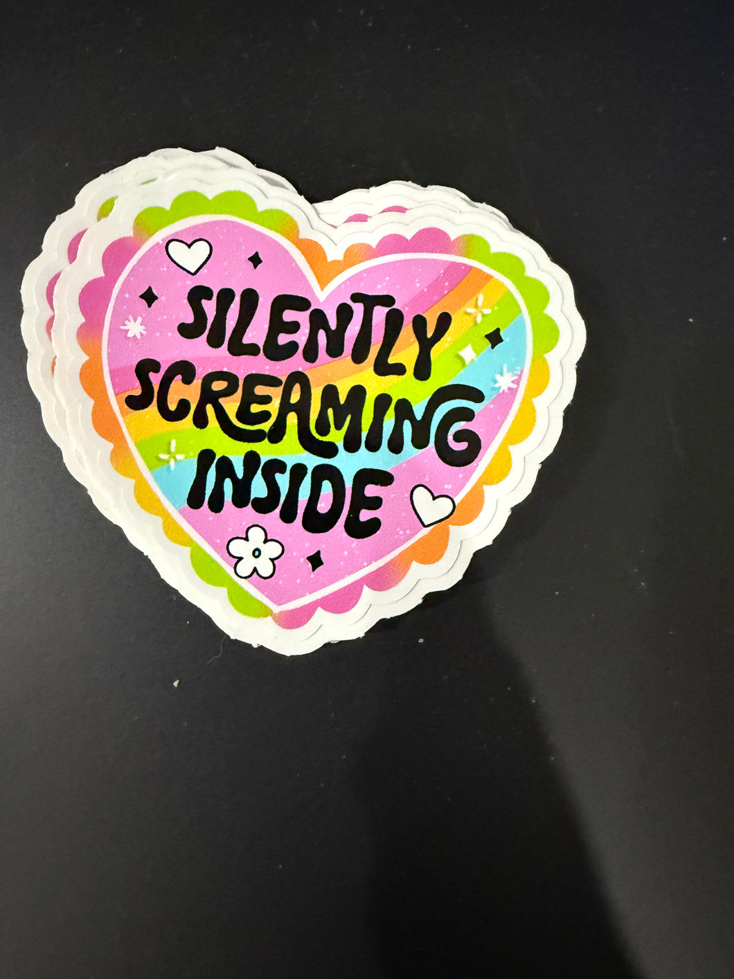 Silently screaming inside