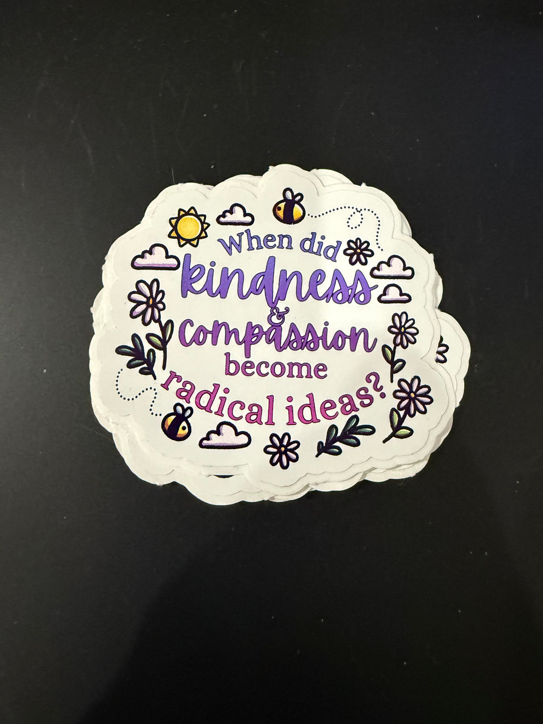 When did kindness become a radical idea